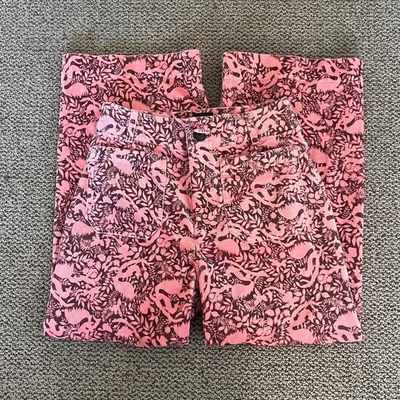 Anthropologie crushed velvet Collette pant - Picture 3 of 5